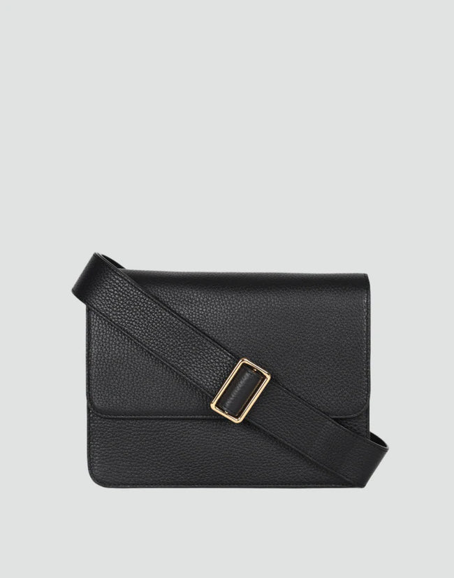 Cube Crossbody Mini Black Hover Image