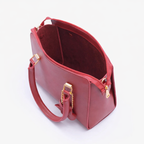 Elegance Blossom Mini Tote Rose Red