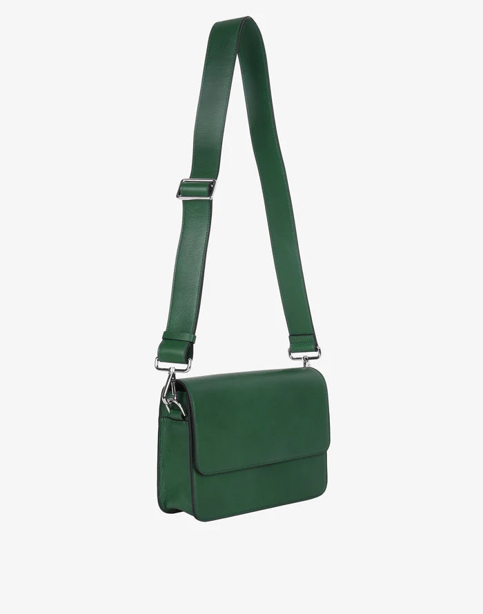 Cube Crossbody Mini Forest Green